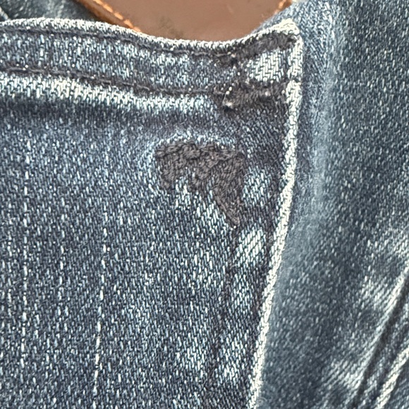 Madewell High Rise Skinny Jeans Zipper Ankle Dark Wash Women Size 28 - Picture 12 of 14